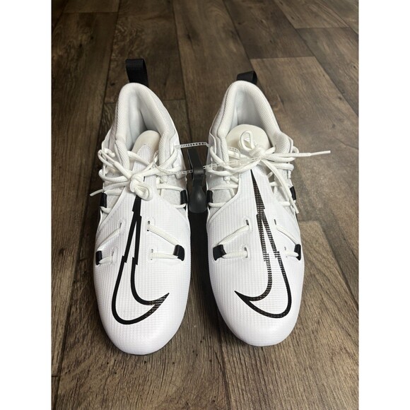 Nike Alpha Menace Pro 3 Detachable Football Cleats Men's Size 11.5 DH3293-100 - Picture 1 of 7